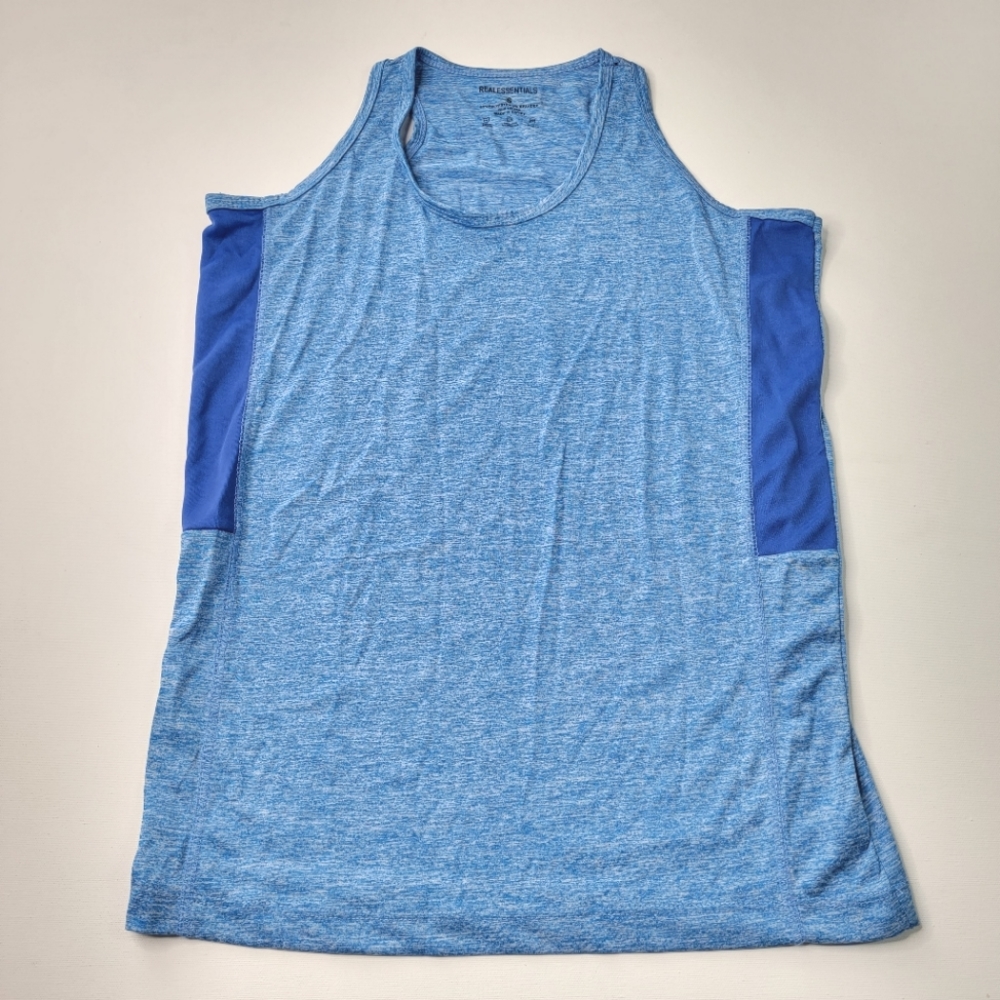 5 Pack Real Essentials Racerback Dry Fit Tank Top - Picture 2 of 11